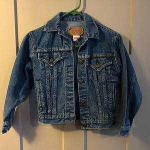 VINTAGE Kids Levi Jean Jacket